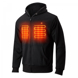 Preț din fabrică de bună calitate Black Electric Heat Heat Jacket pentru bărbați